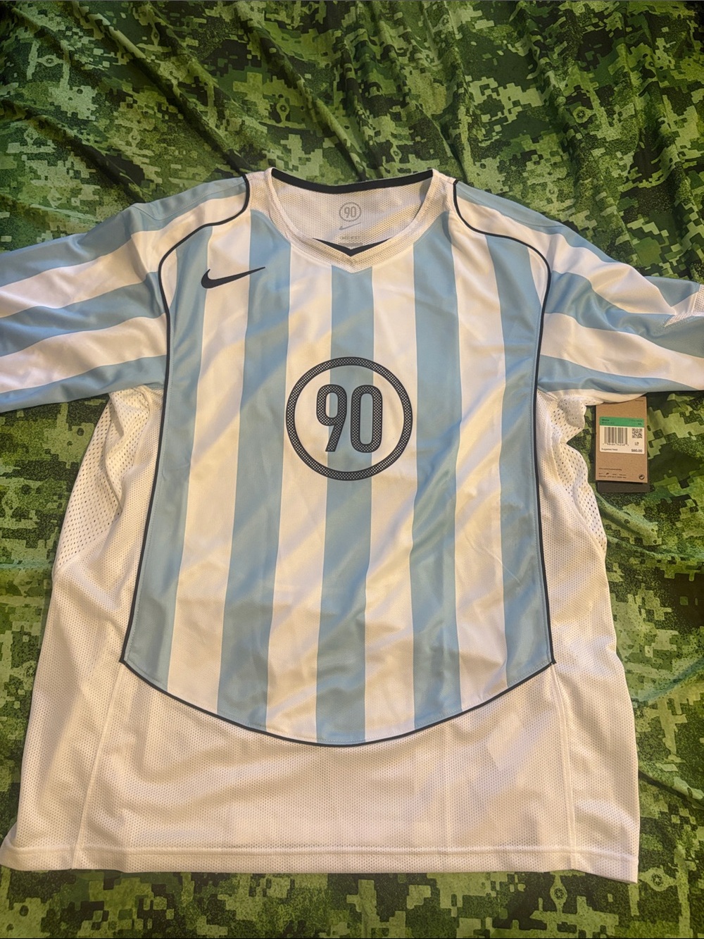 Nike Total 90 Argentina National Soccer Team Jersey Fifa World Cup